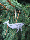 Whale Metal Ornament, Ocean, Marine