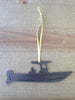 Boat, Center Console Metal Ornament - Burke Metal Work