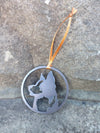 Border Collie Dog Metal Ornament - Burke Metal Work