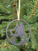 Border Collie Dog Metal Ornament - Burke Metal Work