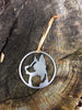 Border Collie Dog Metal Ornament - Burke Metal Work