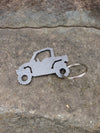 UTV keychain, 2 seater sport utility, side by side, SXS, backpack charm, zipper pull, Personalized Gift