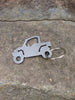 UTV keychain, 2 seater sport utility, side by side, SXS, backpack charm, zipper pull, Personalized Gift