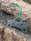 Metal UTV Christmas Ornament, Side by Side, SxS - Burke Metal Work