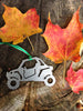 Metal UTV Christmas Ornament, Side by Side, SxS - Burke Metal Work