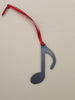 Music Note Ornament Keepsake Souvenir  (Single Note) - Burke Metal Work