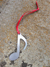 Music Note Ornament Keepsake Souvenir  (Single Note) - Burke Metal Work