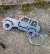Off road 4x4 keychain, choose 2 door or 4 door or set