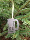 Beer Mug Metal Ornament, Party Favor, Wedding Favor - Burke Metal Work