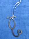 Stethoscope Metal Ornament, Nurse, Doctor, EMT, Veterinary, Technician - Burke Metal Work