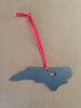North Carolina State Outline  Metal Ornament