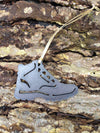 Hiking Boot Metal Ornament - Burke Metal Work