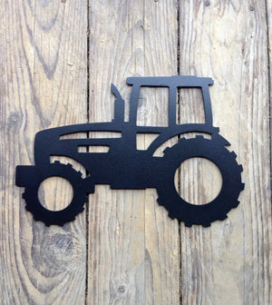Farm Tractor Metal Sign