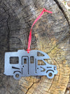 RV Metal Ornament, camper, motorhome
