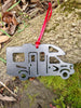 RV Metal Ornament, camper, motorhome