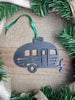 Camper Metal Ornament - Burke Metal Work