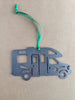 RV Metal Ornament, camper, motorhome
