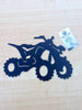 ATV Metal Wall Decor, Four wheeler, 4wheeler, Quad