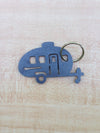 Camper keychain, backpack charm, zipper pull, Personalized Gift