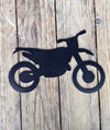 Dirt Bike Metal Wall Decor