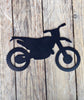 Dirt Bike Metal Wall Decor