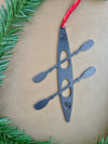 Double Kayak Ornament - Burke Metal Work