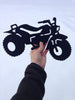 Three Wheeler Metal Wall Decor, 3 wheeler, ATC