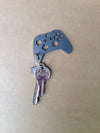 Gamer Keychain, Video Game Controller Keychain, Zipper Pull, Personalized Gift