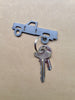 Truck Keychain, Pickup Truck Gift,  personalized gift, new truck gift, first truck, backpack charm, zipper pull