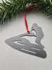 Stand Up Jet Ski Metal Ornament, Personal Watercraft, Personalized Gift, Custom Christmas Ornament