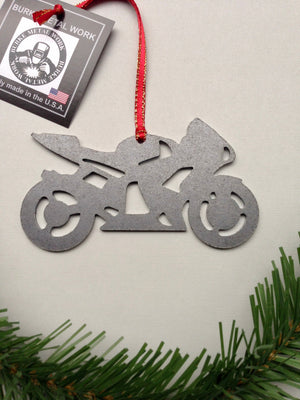 Sport Bike Motorcycle Ornament