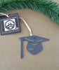 Graduation Cap Ornament, Metal Christmas Ornament, Personalized Gift
