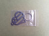 American Flag Heart Keychain, Zipper Pull, Personalized Gift, Backpack Charm