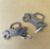 UTV keychain, 2 seater sport utility, side by side, SXS, backpack charm, zipper pull, Personalized Gift