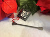 Twirling Baton Christmas Ornament, Metal Christmas Ornament, Personalized Gift