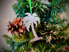 Palm Tree Keepsake, Ornament, Personalized Gift, Metal Christmas Ornament