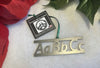 ABC School Ornament, Personalized Teacher Gift, Stocking Stuffer, Christmas, Metal
