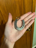 Horseshoe Keychain, Metal Keychain, Zipper Pull, Personalized Gift, Custom Text
