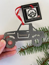 Off road Ornament For Suzuki Samurai Owners, Personalized Gift, Metal Christmas Ornament