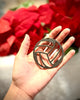 Volleyball Ornament, Personalized Gift, Metal Christmas Ornament