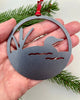 Loon Christmas Ornament, Personalized Gift, Metal Christmas Ornament, Loon Decor