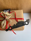 IndyCar Christmas Ornament, Race Car Ornament, Personalized Gifts, Rustic Metal Tree Ornament