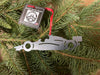 IndyCar Christmas Ornament, Race Car Ornament, Personalized Gifts, Rustic Metal Tree Ornament