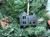 House Christmas Ornament, Metal Ornament, First House, New Home, Personalized Gift