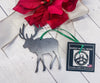 Elk Christmas Ornament, Metal Ornament, Mountain Gifts, Personalized Gift