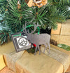 Elk Christmas Ornament, Metal Ornament, Mountain Gifts, Personalized Gift