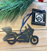 Touring Cross Country Motorcycle Ornament