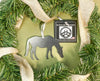 Grazing Horse Christmas Ornament, Personalized Gift