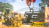 Purdue Keychain, Steel Backpack Charm, Officially Licensed