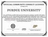 Purdue Keychain, Steel Backpack Charm, Officially Licensed